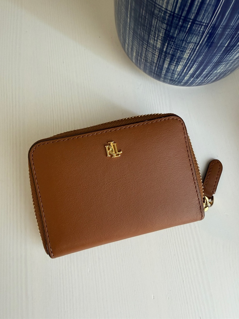 Ralph Lauren Brown Leather Wallet